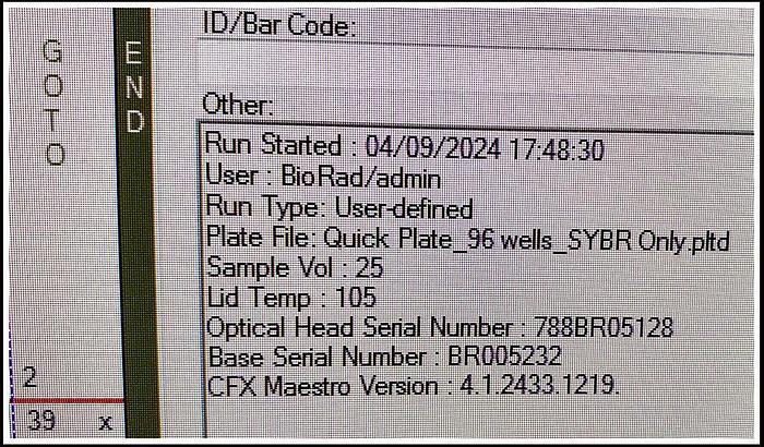 Used Bio-Rad Real Time PCR Thermal Cycler CFX Connect COMPLETE w WARRANTY