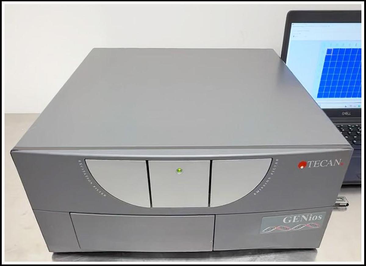 Used Tecan Genios Plus Multimode Microplate Reader Ab & FI & Lum w WARRANTY