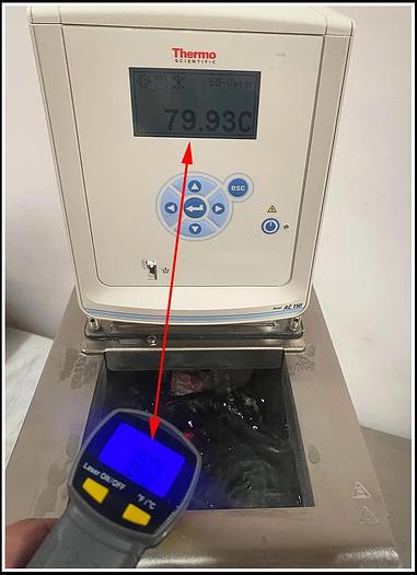 Used Thermo AC150 Refrigerated Circulator Circulating Water Bath w WARRANTY