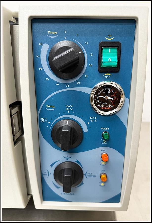 Used Tuttnauer ValueKlave Tabletop Autoclave w WARRANTY