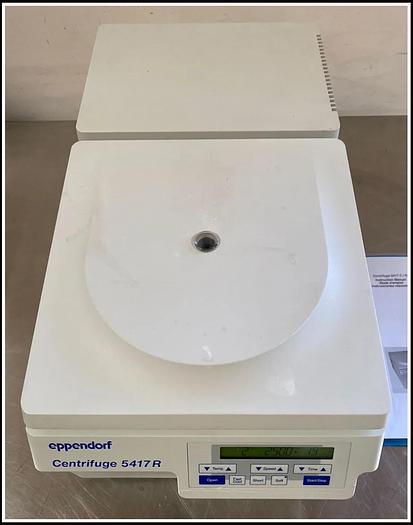 Used Eppendorf Centrifuge 5417R w F45-48-PCR Tube Rotor & WARRANTY