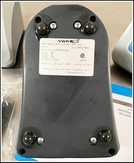 Used * VWR Vortexer Heavy Duty (Three Units) w WARRANTY