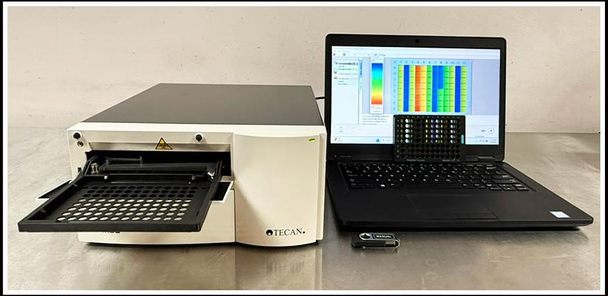 Used Tecan Sunrise Microplate Reader COMPLETE w WARRANTY