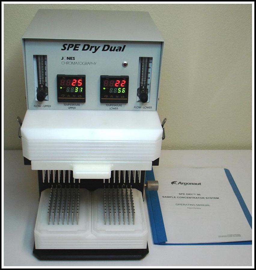 Used Agornaut Biotage Spe-Dry Dual 96 Microplate Evaporator Concentrator w WARRANTY