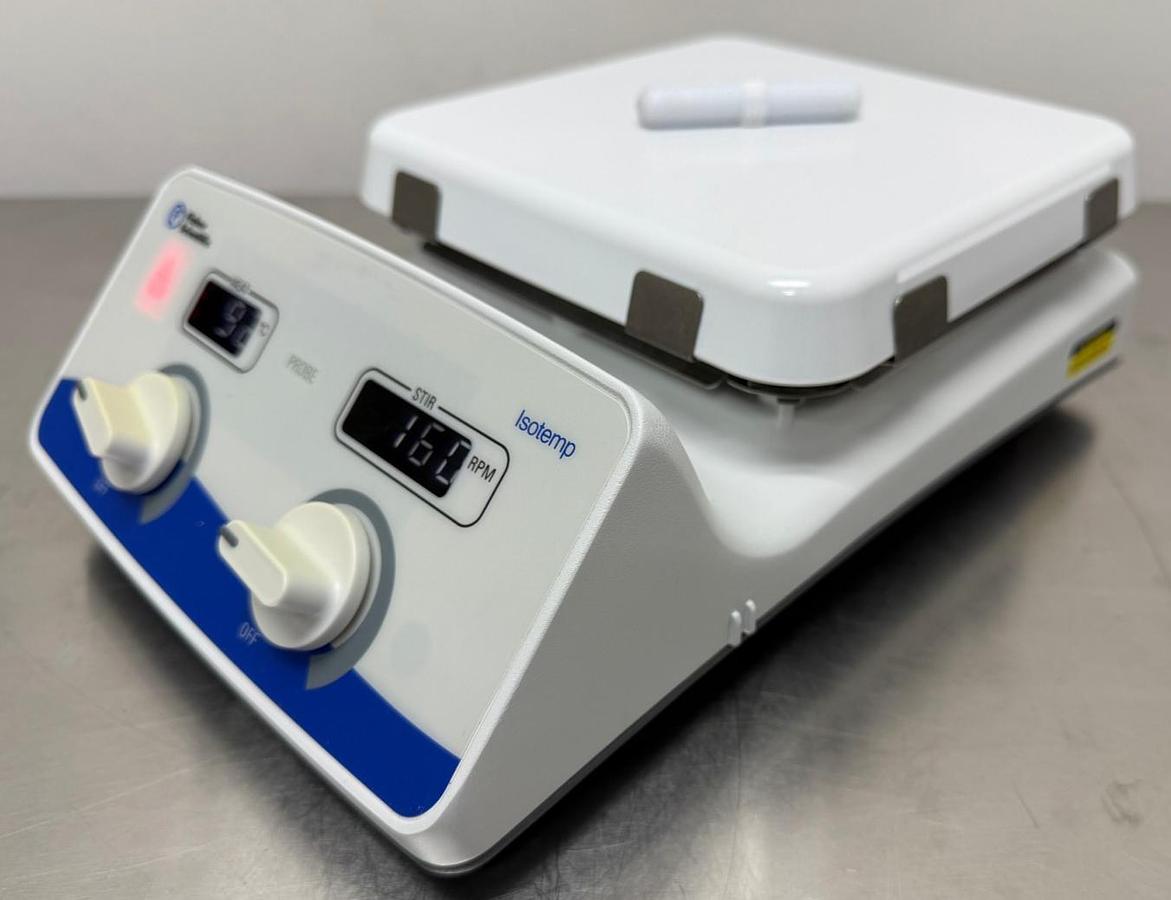 Used * Fisher Isotemp Digital Hot Plate Magnetic Stirrer 7x7" w WARRANTY