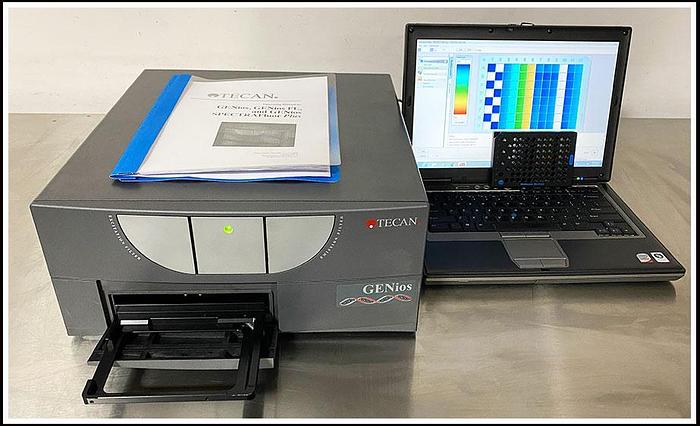 Used Tecan Genios Microplate Reader Ab & Fluorescence & Luminescence w WARRANTY