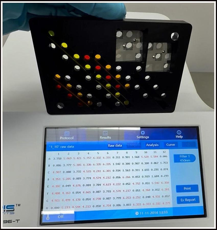 Used AccurisAccuris SmartReader MR9600-T Absorbance Microplate Reader w WARRANTY