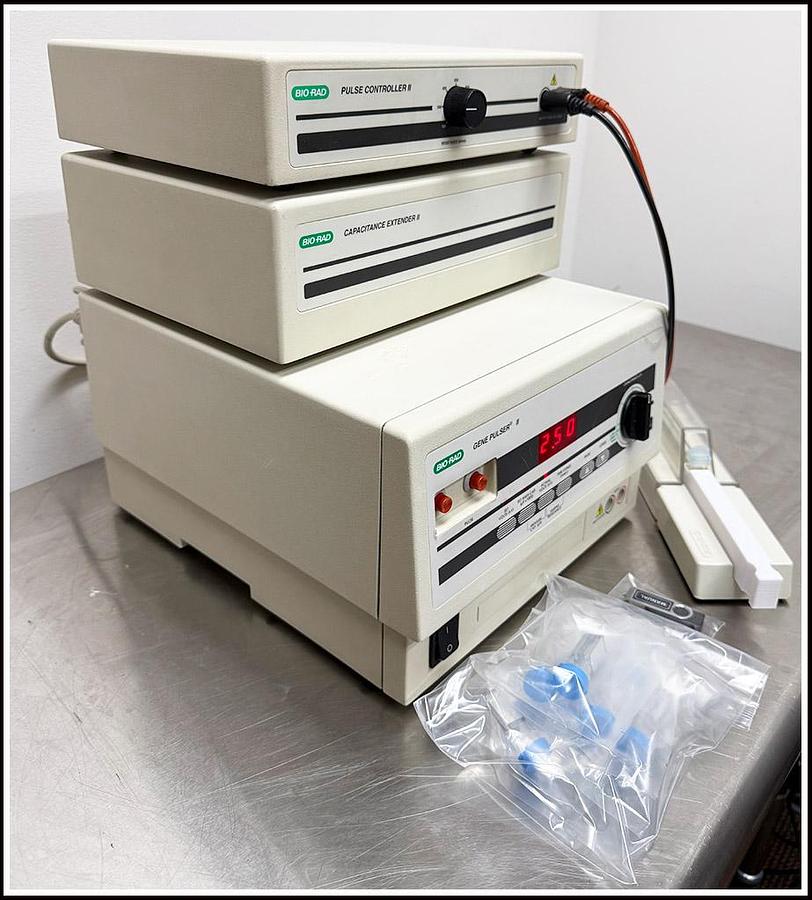 Used BioRad Gene Pulser II Porator Electroporation System w WARRANTY