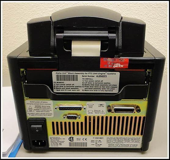 Used PTC-200 Bio-Rad MJ Research Gradient Thermal Cycler w WARRANTY