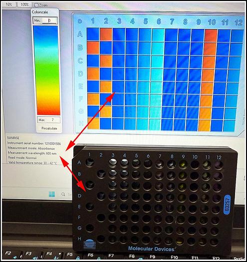 Used Tecan Sunrise Microplate Reader COMPLETE w WARRANTY
