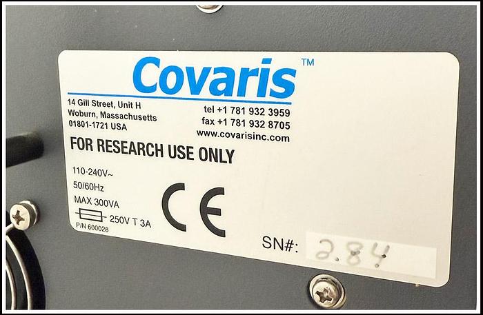 Used Covaris S2 Focused-Ultrasonicator Cell Disruptor Lysis w WARRANTY