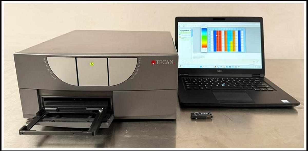 Used Tecan Genios Multimode Microplate Reader Ab & FI & Lum w WARRANTY
