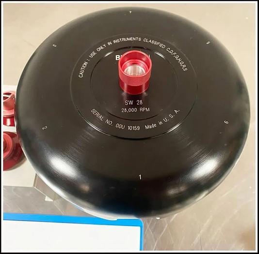 Used Beckman Rotor SW28 COMPLETE w WARRANTY