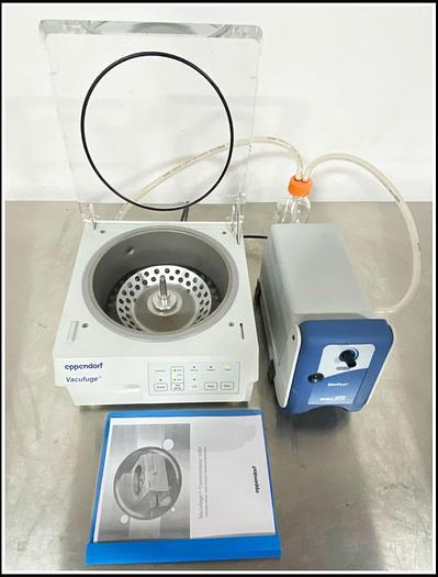Used Eppendorf Vacufuge 5301 Concentrator w Pump & WARRANTY