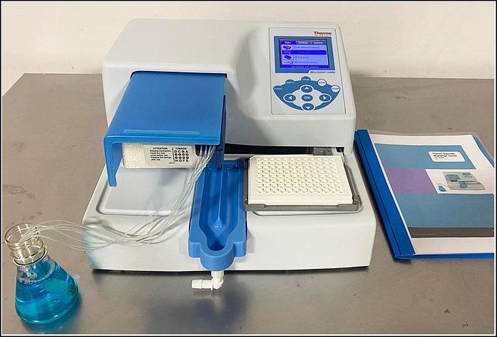 Used Thermo Combi Multidrop 836 Microplate Dispenser w Cassette & WARRANTY