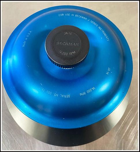Used Beckman JA-14 Fixed Angle Rotor w WARRANTY