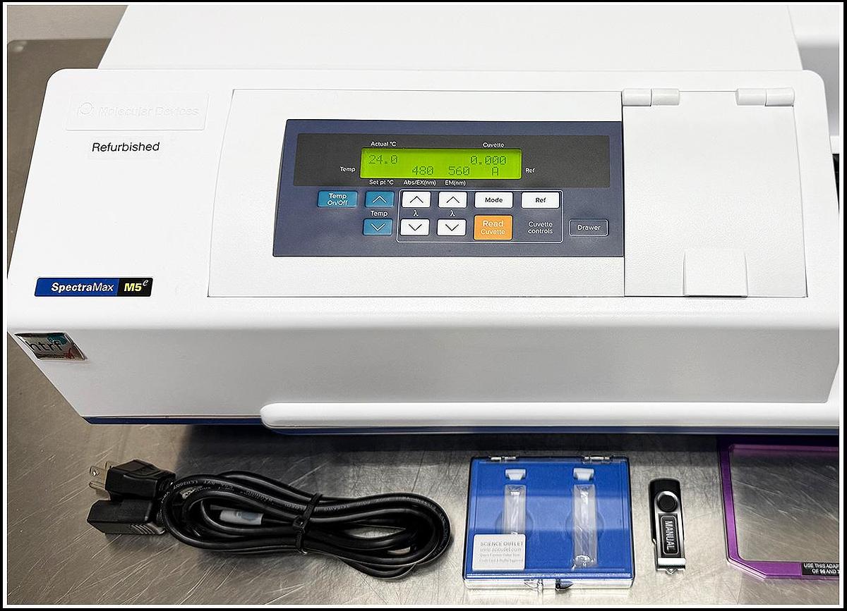 Used Molecular Devices SpectraMax M5 M5e Multimode Microplate Reader w WARRANTY