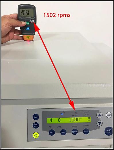 Used Eppendorf Refrigerated Centrifuge 5810R 230V w WARRANTY