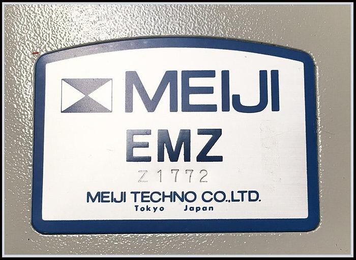 Used Meiji EMZ Stereo Microscope 10X Objectives w WARRANTY