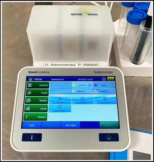 Used Mettler SevenExcellence Multiparameter pH Conductivity Meter w WARRANTY