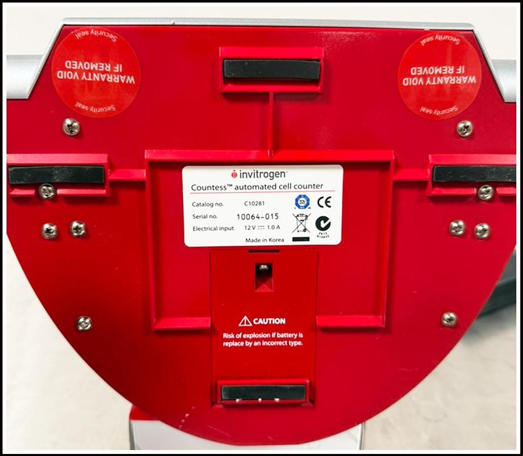 Used Invitrogen Countess Automated Cell Counter w WARRANTY