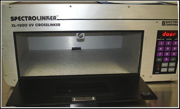 Used Spectronics Spectrolinker XL-1500 UV Crosslinker w WARRANTY
