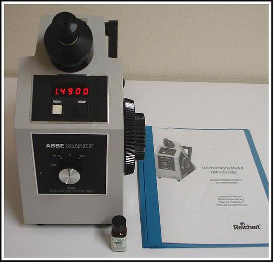 Used Reichert Leica Mark II Plus Refractometer w WARRANTY