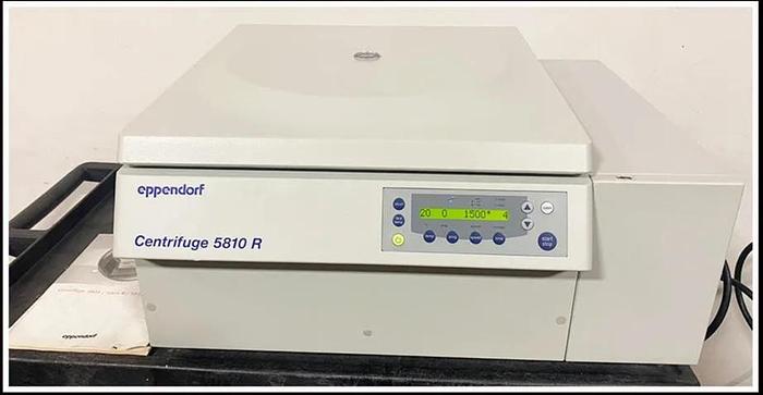 Used Eppendorf Refrigerated Centrifuge 5810R 230V w WARRANTY