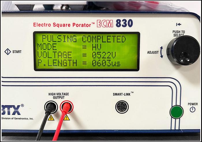 Used BTX Cell Porator Electroporation System ECM 830 w WARRANTY