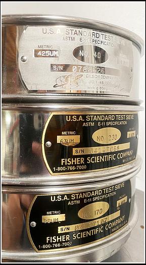 Used Retsch AS200 Basic Analog Sieve Shaker w 3 Sieves w WARRANTY