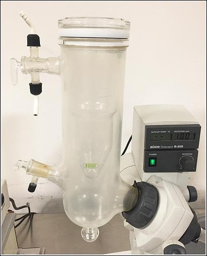 Used Buchi Rotavapor Rotary Evaporator R-205 w Pump & Controller w WARRANTY