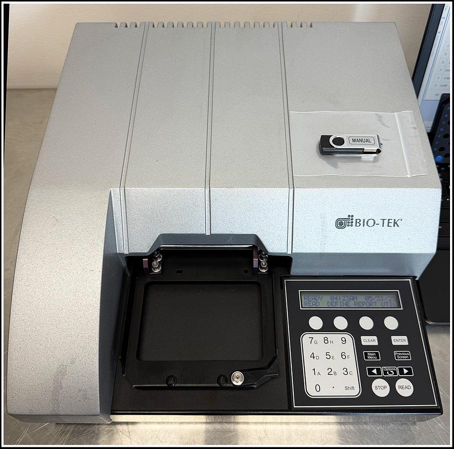 Used Bio-Tek Elx800 Microplate Reader COMPLETE w WARRANTY
