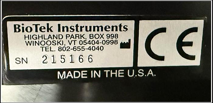 Used Bio-Tek Elx808 Microplate Reader Spectrophotometer COMPLETE w WARRANTY