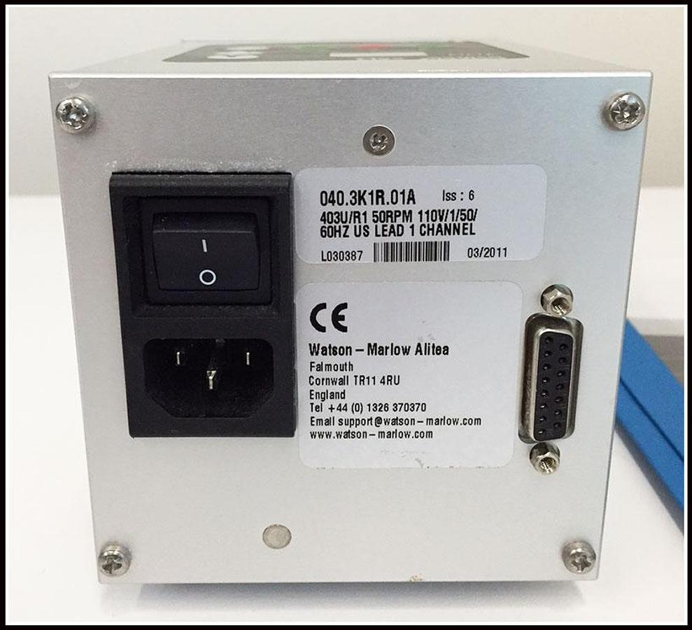 Used Watson Marlow Pump 403u/R1 50rpm w WARRANTY
