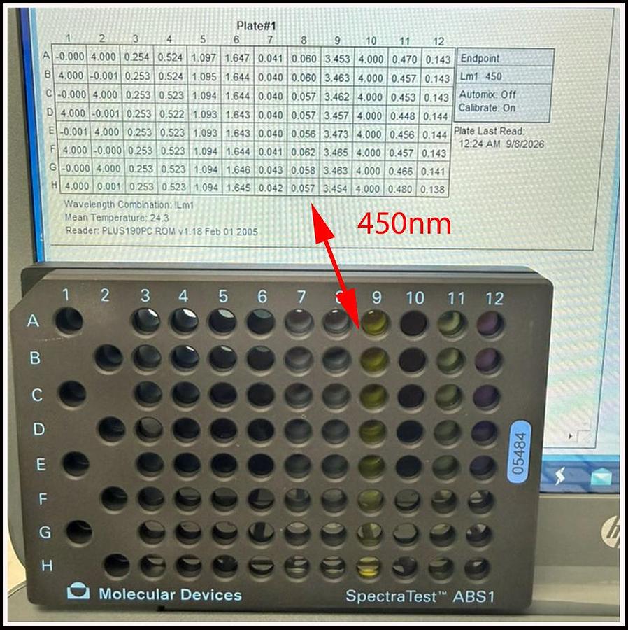 Used Molecular Devices SpectraMax 190 Microplate Reader VALIDATED w WARRANTY