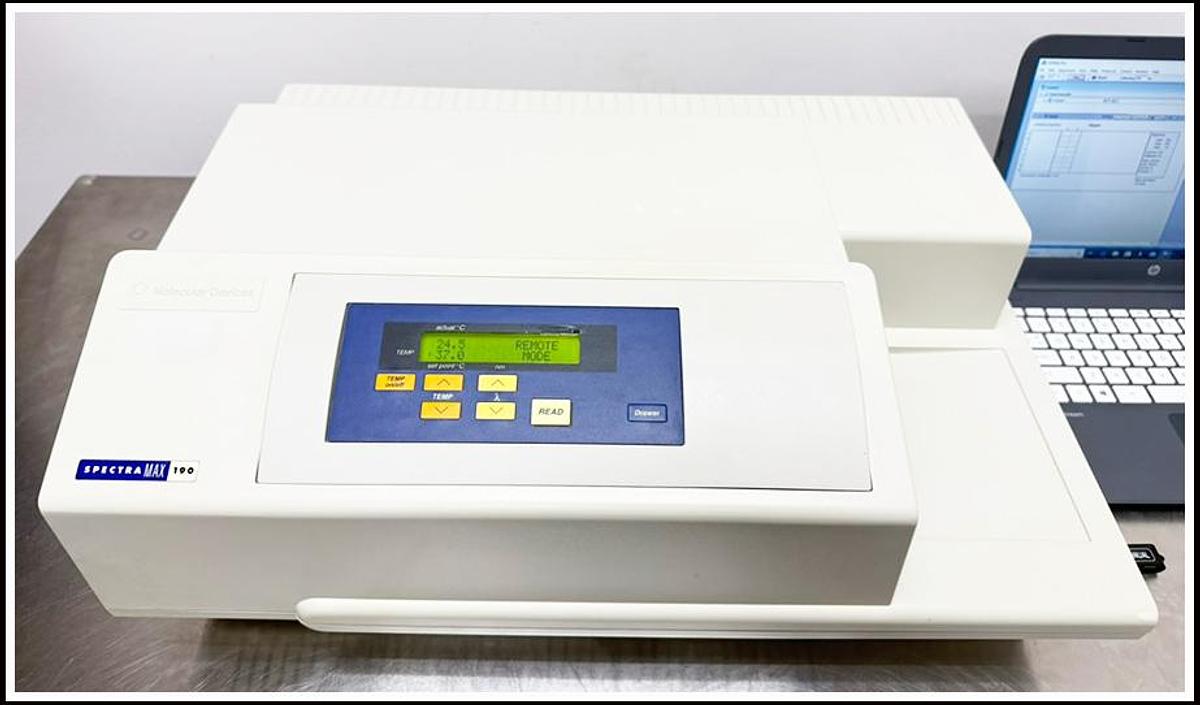 Used Molecular Devices SpectraMax 190 Microplate Reader VALIDATED w WARRANTY