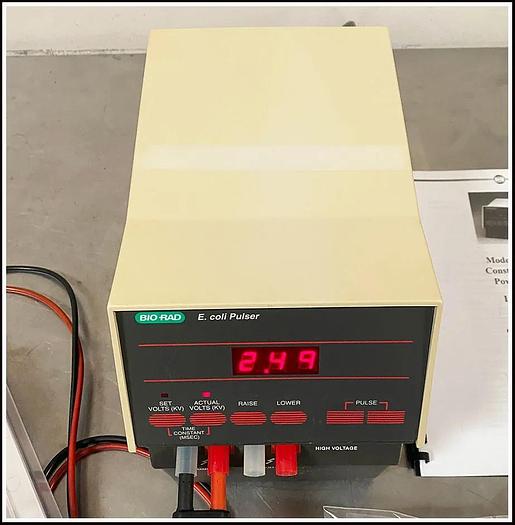 Used Bio-Rad E.Coli Pulser Cell Porator Electroporation System COMPLETE w WARRANTY