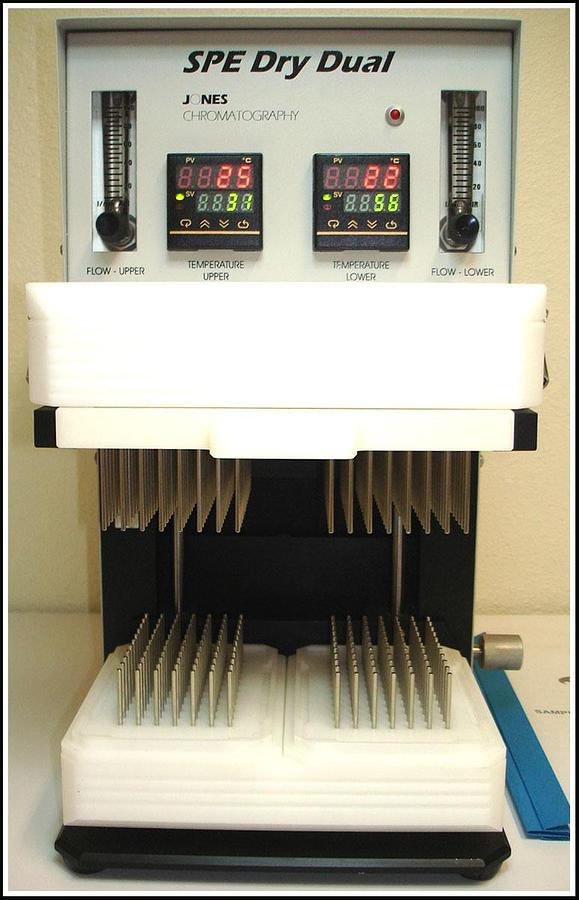 Used Agornaut Biotage Spe-Dry Dual 96 Microplate Evaporator Concentrator w WARRANTY