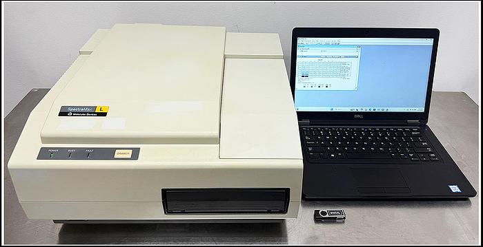 Used Spectramax L Microplate Luminometer Luminescence Reader w WARRANTY