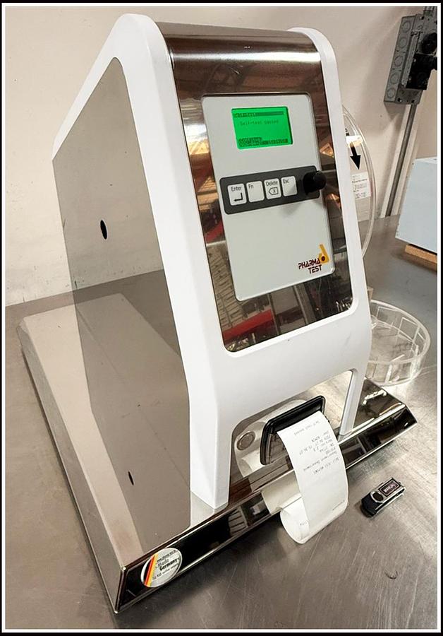 Used Pharm Test PTF 100 Single Drum Tablet Friability Tester w WARRANTY