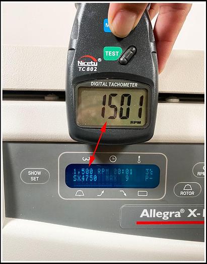 Used Beckman Coulter Allegra X-15R Refrigerated Centrifuge w WARRANTY