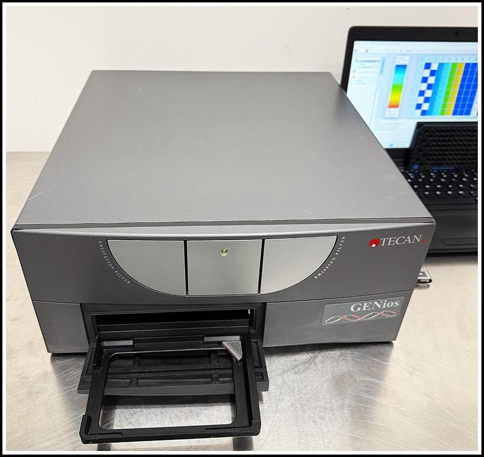 Used Tecan Genios Plus Multimode Microplate Reader Ab & FI & Lum w WARRANTY