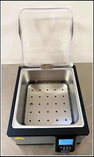 Used * Polyscience Heating Water Bath WB10 10 Liter w WARRANTY