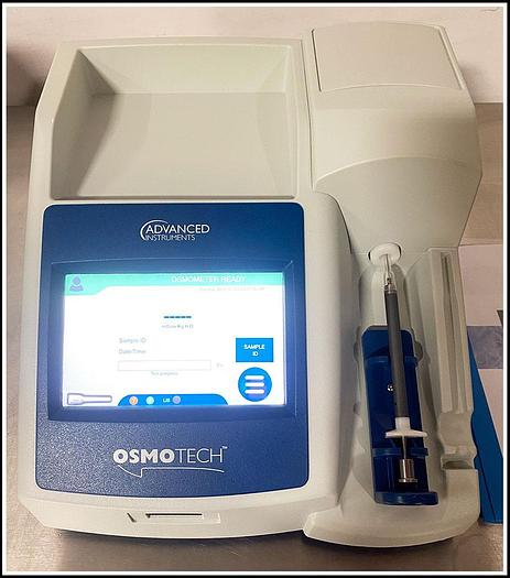 Used Advanced Instruments Osmometer OsmoTech w WARRANTY