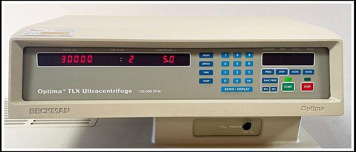 Used Beckman Optima TLX Ultracentrifuge w TLA-100.4 Rotor w WARRANTY