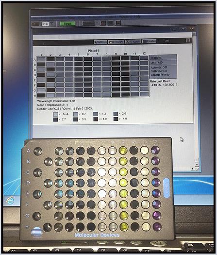 Used Molecular Devices SpectraMax 340 PC 96 & 384 Microplate Reader w WARRANTY