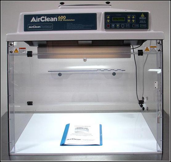 Used * AirClean 600 PCR Cabinet Hood Ductless AC600 GUARANTEED WORKING!