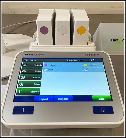 Used Mettler SevenExcellence Multiparameter pH Conductivity Meter w WARRANTY
