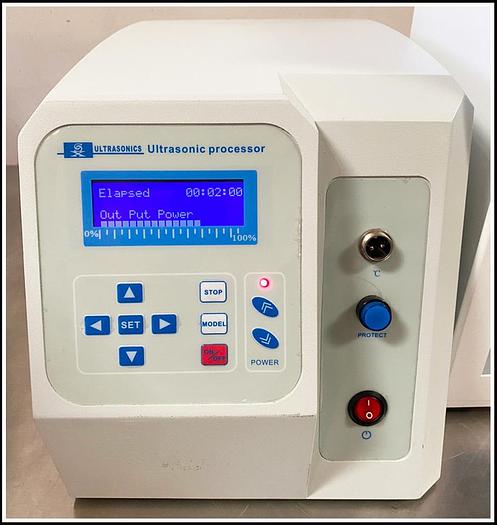 Used Ultrasonics Processor Sonicator Cell Disruptor 300 Watt w WARRANTY