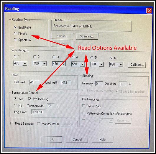 Used Bio-Tek PowerWave x340 Microplate Reader Spectrophotometer COMPLETE w WARRANTY